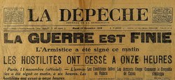 11/11 - Armistice du 11 novembre : Commémoration