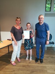  Certificat d'Etudes de Base 2019 