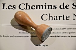  Cérémonie de remise de la Charte ainsi que du cachet officiel 