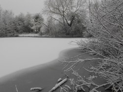  « Grand Bu de Niverlée sous la neige », Robert Willem 
