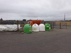  Travaux d'amélioration du site des bulles à verres de Doische 