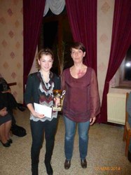  Cloé Minet, Mérite sportif communal 2013 (Cyclisme) 