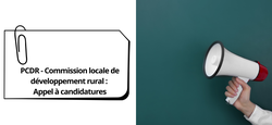 06/02 - PCDR - Commission locale de développement rural : Appel à candidatures