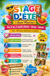 Anim'Maurine été 2026 1