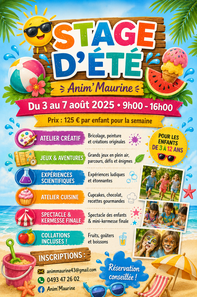 Anim'Maurine été 2026 1